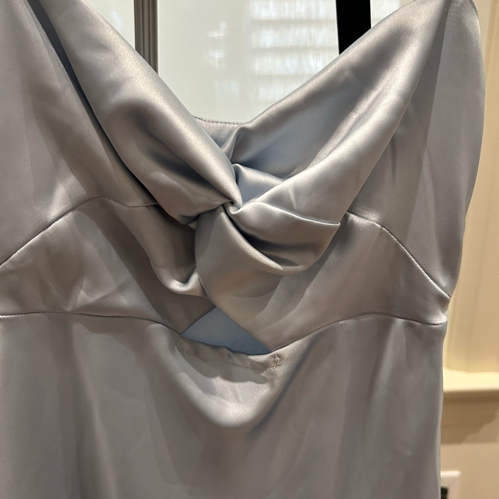 Park & Fifth Silver Backless Dress - Picture 4 of 5